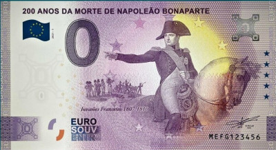 Napoleon Bonaparte - nízké čísla bankovek